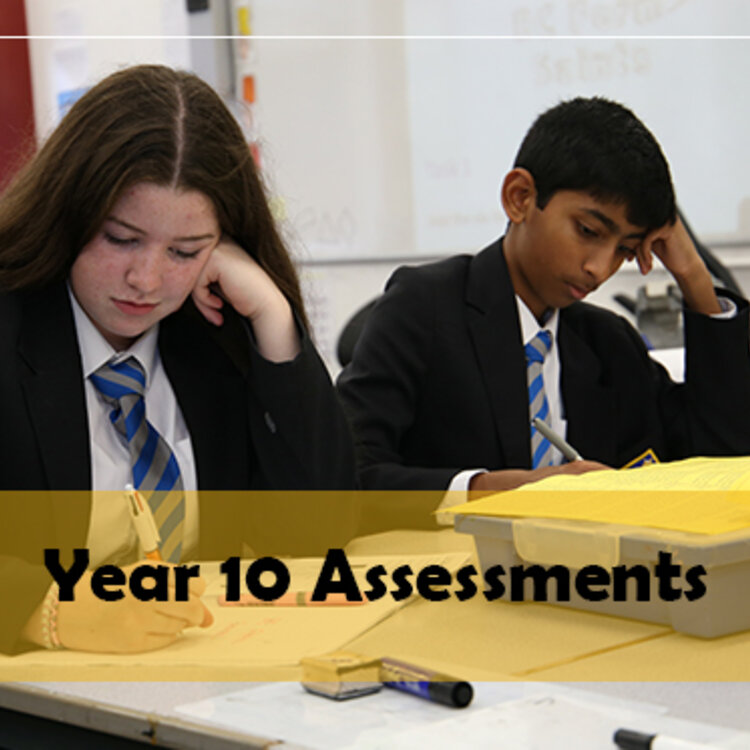 Image of Year 10 Assessments