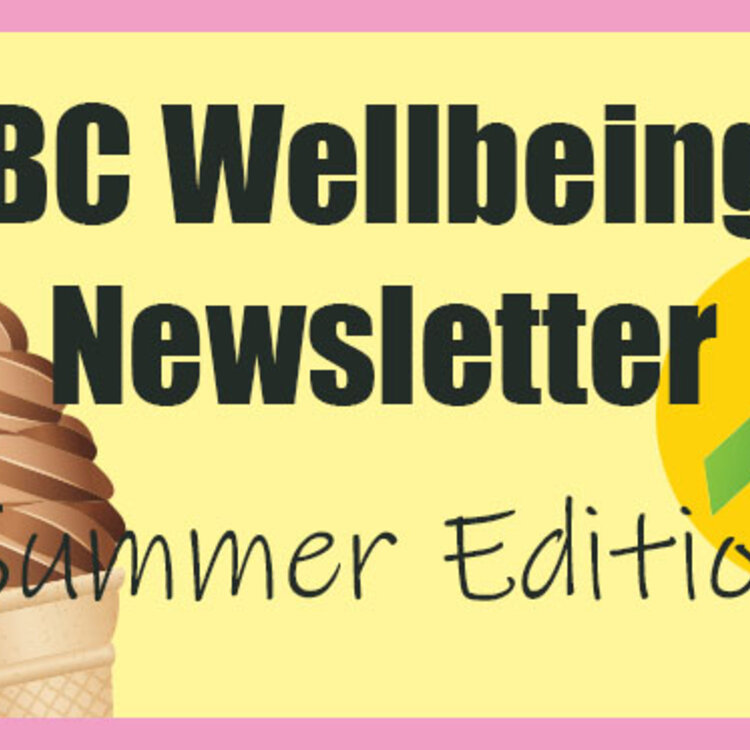 Image of Wellbeing Summer Newsletter